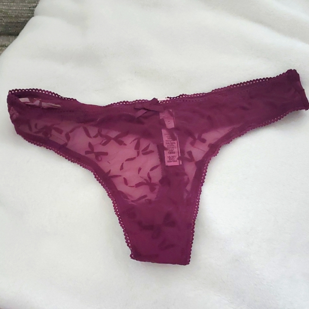 Victoria's Secret Lace Thong